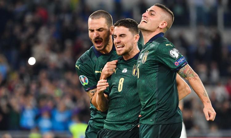 ITALIA ALL'EUROPEO! Jorginho-Bernardeschi: stesa la Grecia per 2-0