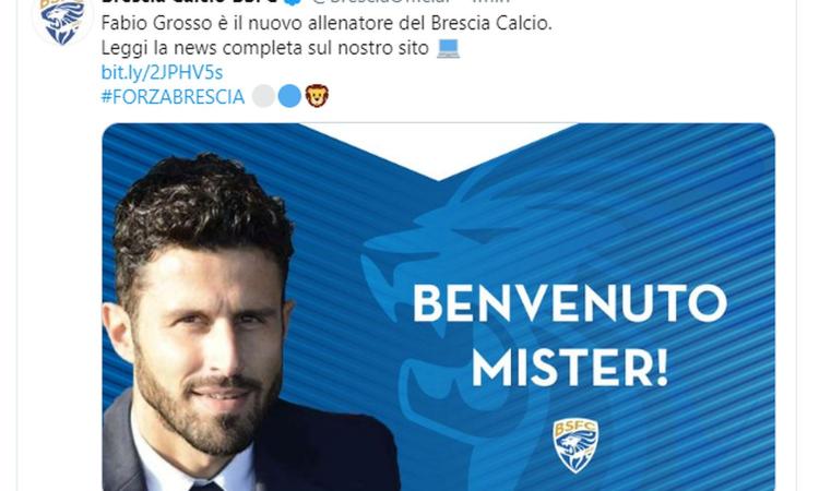 UFFICIALE, Brescia: Grosso è il nuovo allenatore