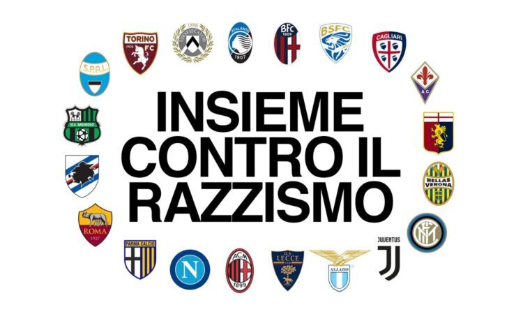 Serie A unita contro il razzismo: la lettera aperta della Juve e di tutti i club
