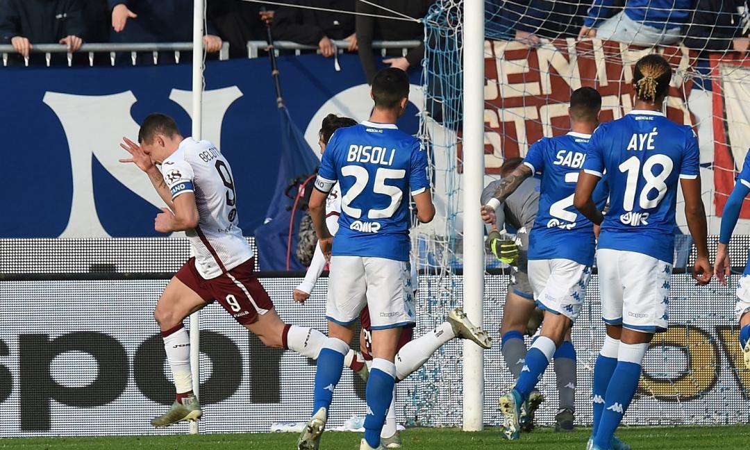 Grosso già a picco: poker del Torino al Brescia!