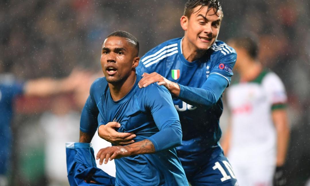 Douglas Costa premiato: è suo il gol della settimana in Champions