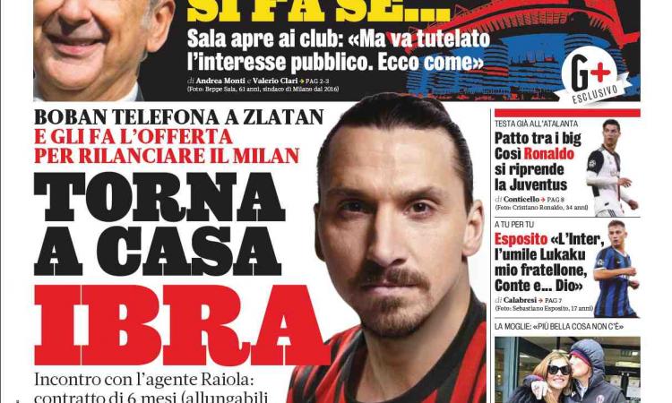 'Kean diviso', 'Juve su Dani Olmo': le prime pagine di oggi