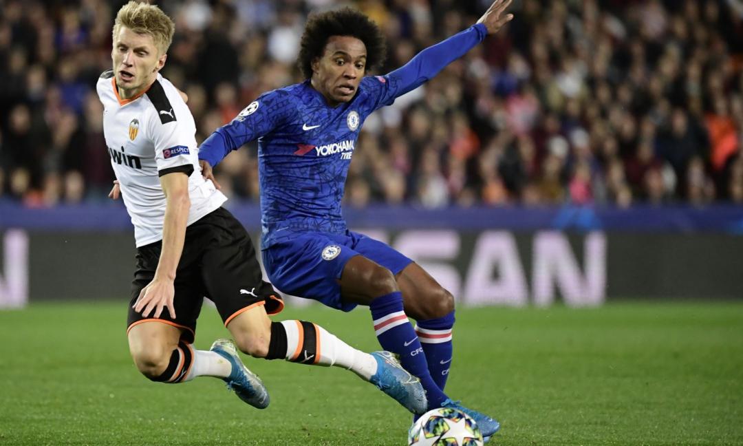 Il Chelsea valuta la cessione di Willian e studia i sostituti
