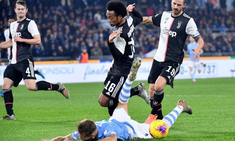 Lazio-Juve, rivivi la MOVIOLA: rosso a Cuadrado con il Var! Fabbri in perenne difficoltà