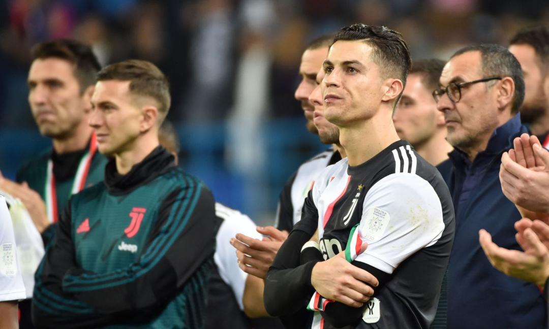Rabbia Ronaldo: fine della striscia di finali vinte e si toglie subito la medaglia VIDEO