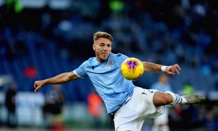 Lazio-Juve: Immobile da solo segna più dell'attacco bianconero