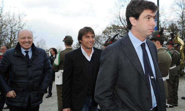 Agnelli-Conte, polemica sulle immagini: ecco da dove arrivano