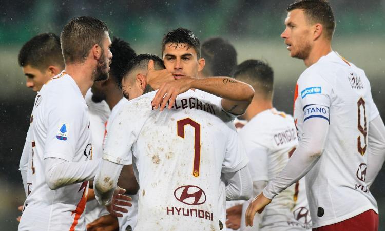 La Roma vince e convince: è 3-1 in casa del Verona