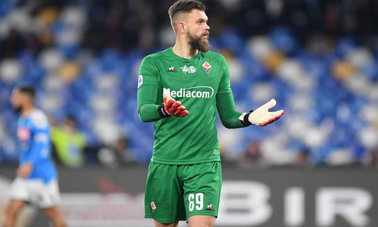 Fiorentina, si ferma Dragowski: il portiere a rischio per la Juve