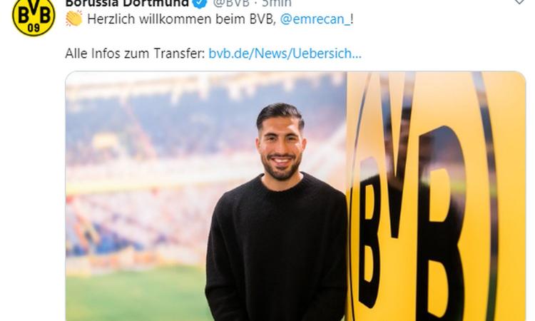 Emre Can: 'Al Dortmund gran potenziale, si può vincere'