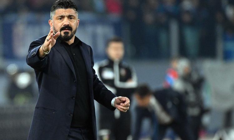 Gattuso striglia il Napoli: 'Sbagliamo tutti i big match, c'è un problema' 