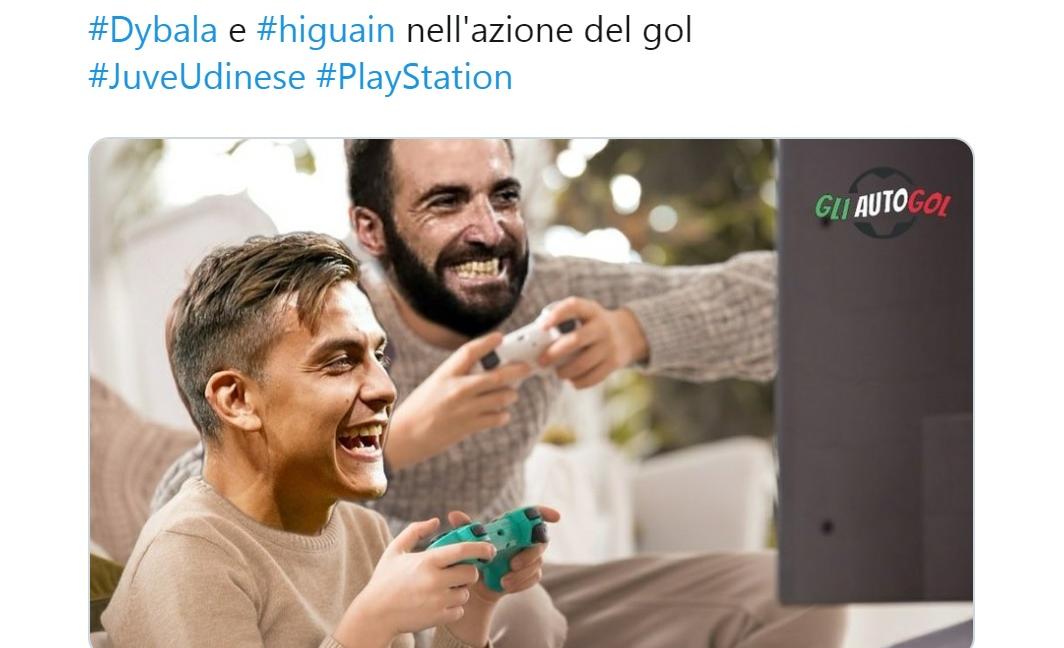 Juve-Udinese, il primo gol manda in tilt i social: 'Da playstation!' GALLERY