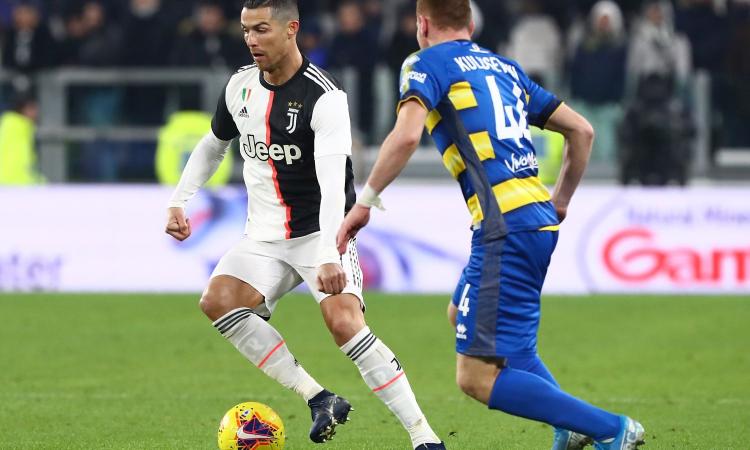 Ronaldo-Kulusevski, che intesa! Il primo gol di Juve-Novara porta la loro firma