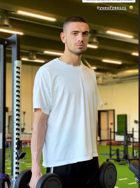 Demiral lavora in palestra alla Continassa FOTO