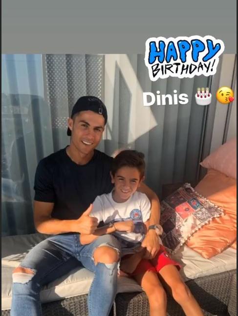 Juve, Ronaldo festeggia il compleanno del nipote FOTO