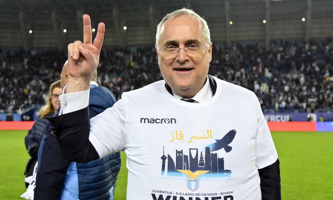 Lazio, tutti con Lotito: è l'anti Juve pure nella 'fuga'