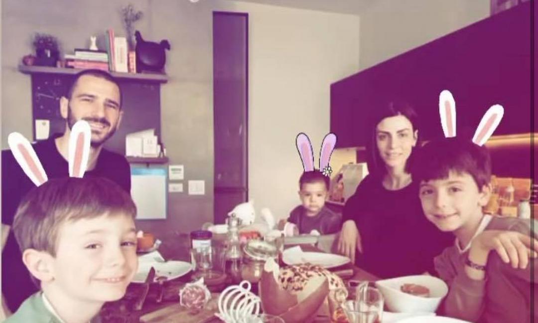 Da Ronaldo a Dybala, passando per Bonucci: la Pasqua bianconera in casa e in famiglia GALLERY