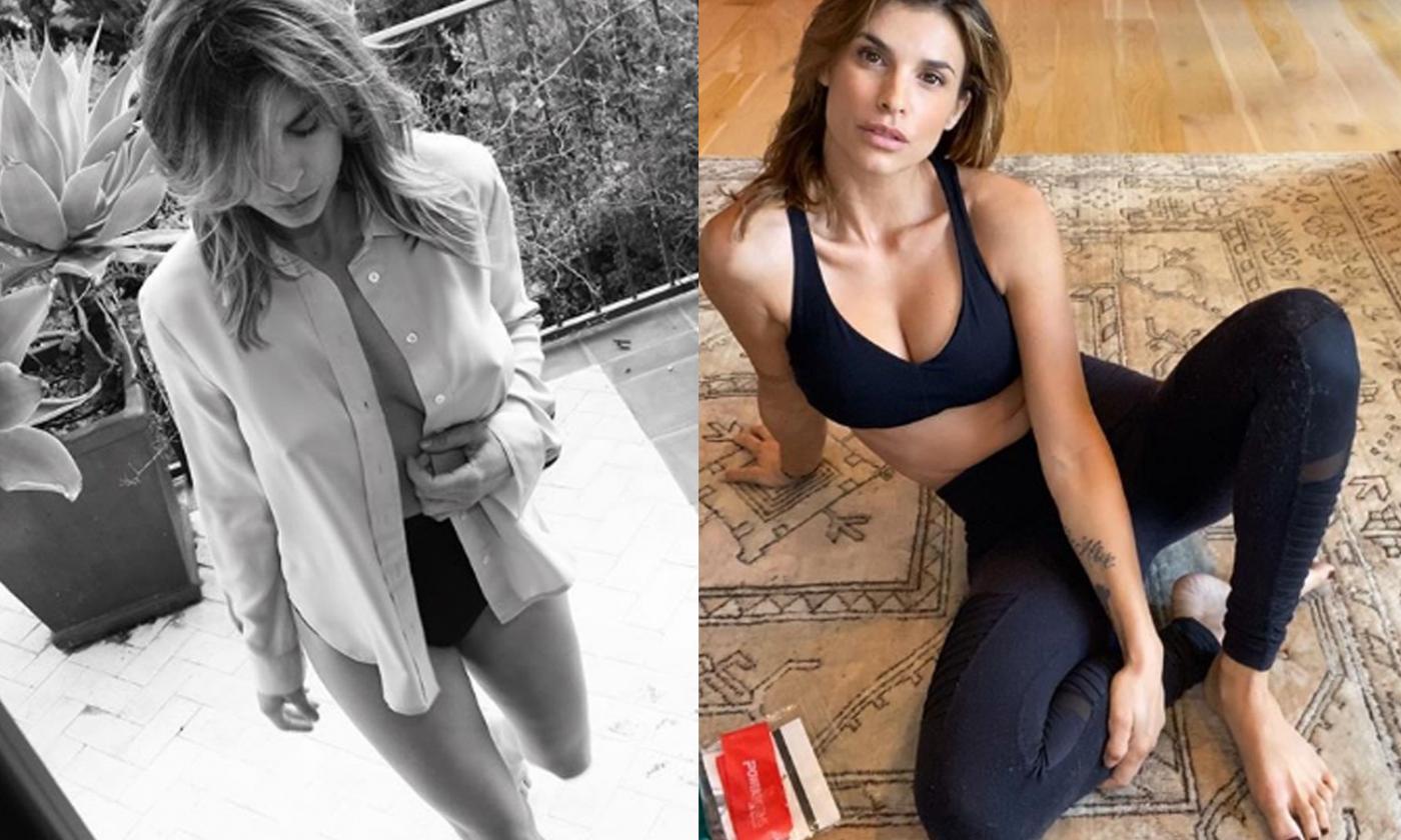 Elisabetta Canalis in quarantena in California: la camicia sbottonata fa  impazzire il web! GALLERY | ilbianconero.com