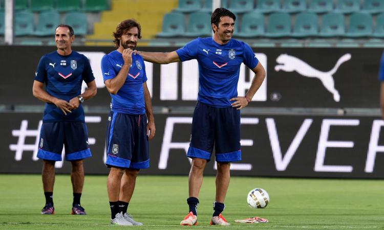 Pirlo a JTV: 'Buffon gioca perché è tra i migliori, non per amicizia. Mi fanno ridere'