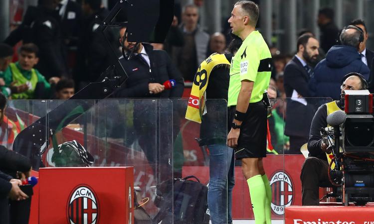 Juventus-Milan MOVIOLA: check Var sul primo gol, proteste bianconere. Rigore ok