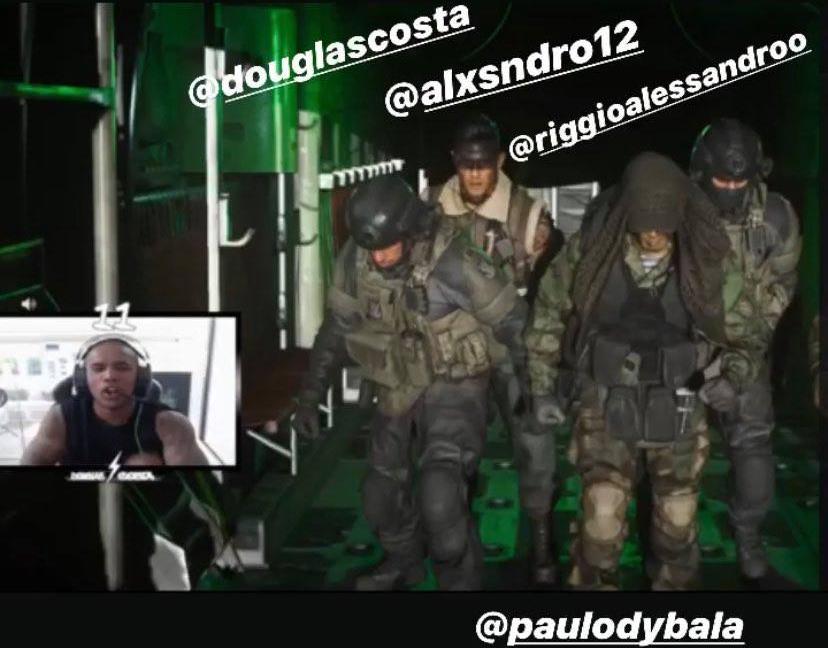 Douglas Costa tra campo e Call of Duty: 'Non andiamo a c***o di cane, ce lo dice sempre anche Sarri'