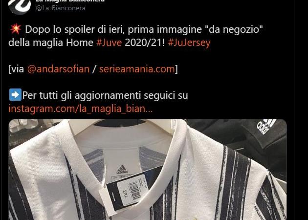 Malesia: spunta la nuova maglia della Juve in uno store Adidas