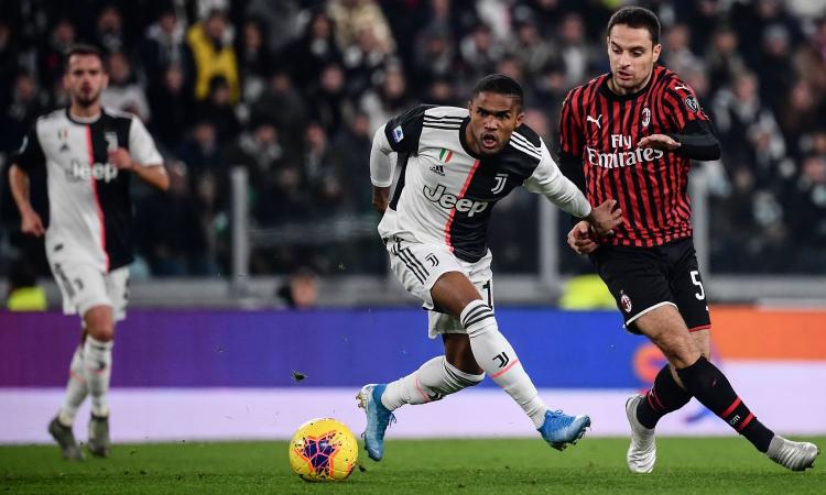 Verso Juve-Sampdoria, Douglas Costa in gruppo: il report dell'allenamento