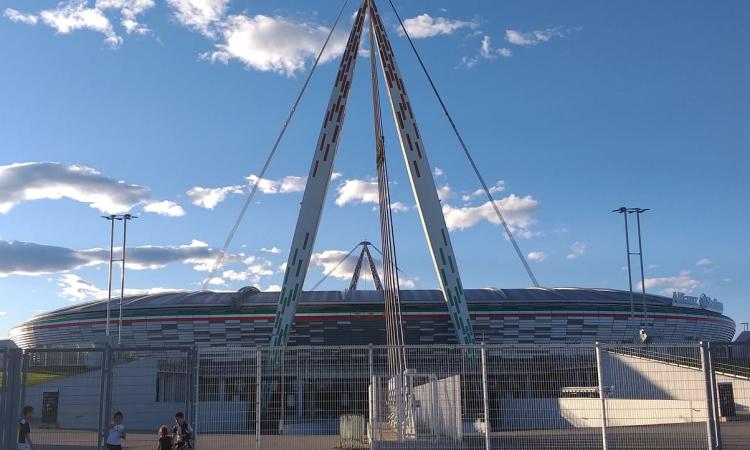 La Juve torna allo Stadium: partitella sotto gli occhi di Paratici e Nedved, come è andata FOTO e VIDEO