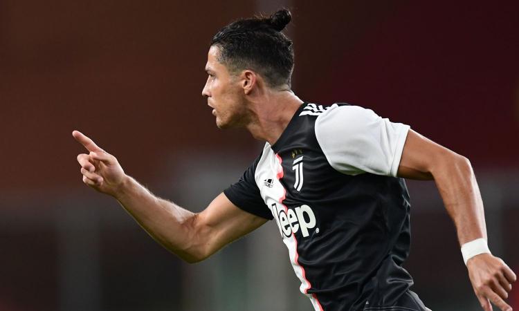 Genoa-Juve 1-3, i gol capolavoro di CR7, Dybala e Douglas VIDEO