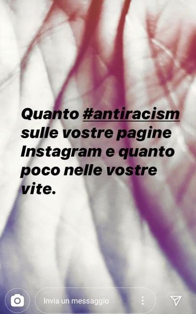 Polemica social per lady Bonucci: 'Quanti antiracism sui social, ma nella realtà...'