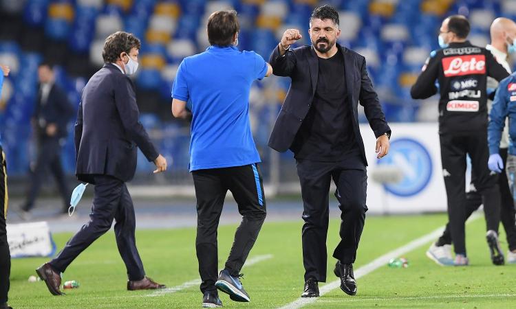 Napoli, Gattuso: 'Finale contro la Juve? Ce la possiamo giocare, ecco come'