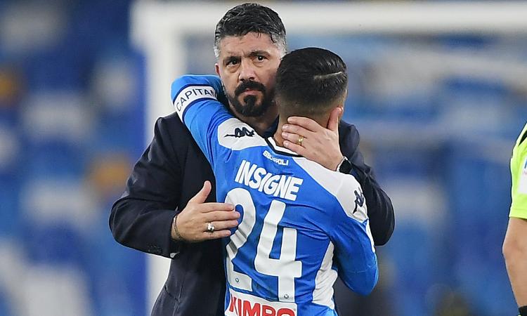 Napoli, Gattuso carica i suoi contro la Juve: il discorso alla squadra