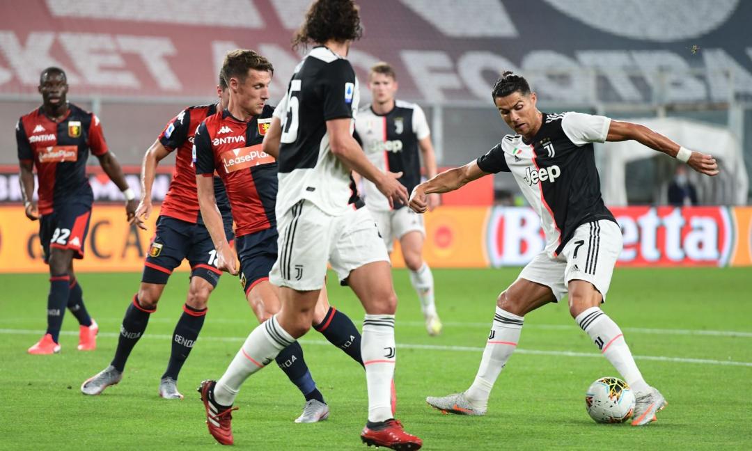 Genoa-Juve 1-3: il tabellino