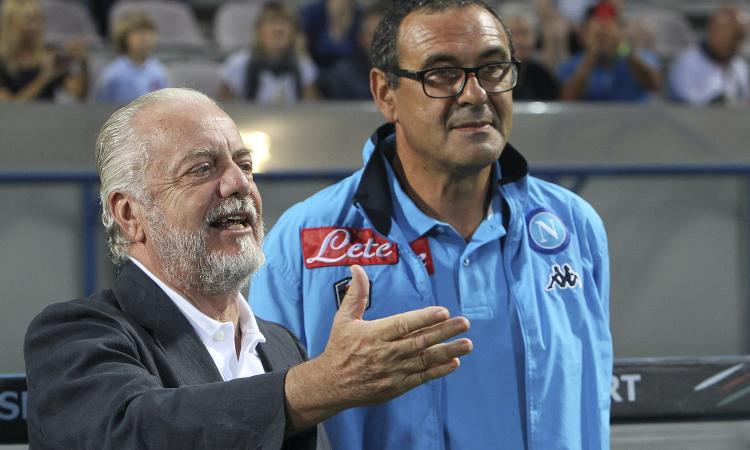 De Laurentiis infiamma Juve-Napoli: ‘Sarri mi tradì con la volgare scusa dei soldi'