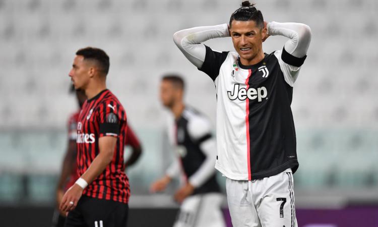 Male Rabiot, Ronaldo horror ma spunta un 6: Juve-Milan, tutti i voti dei giornali