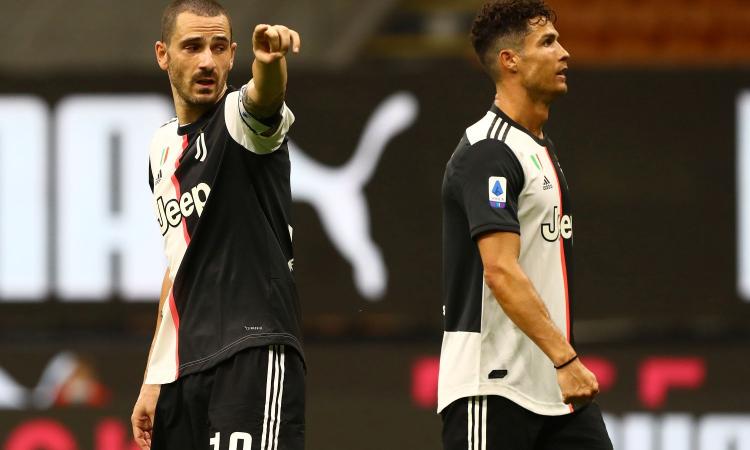 Milan-Juve 4-2, le PAGELLE: Bonucci e Rugani da horror, si salvano Ronaldo e Rabiot