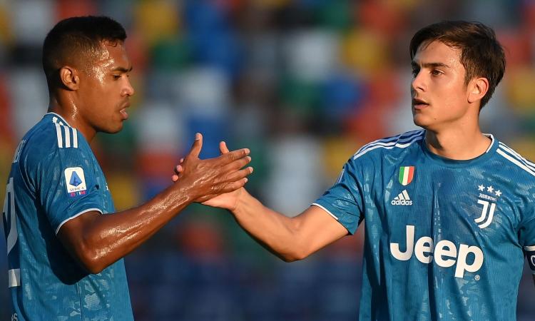 Juve, UFFICIALE: Dybala parzialmente in gruppo, ecco l'esito degli esami di Alex Sandro