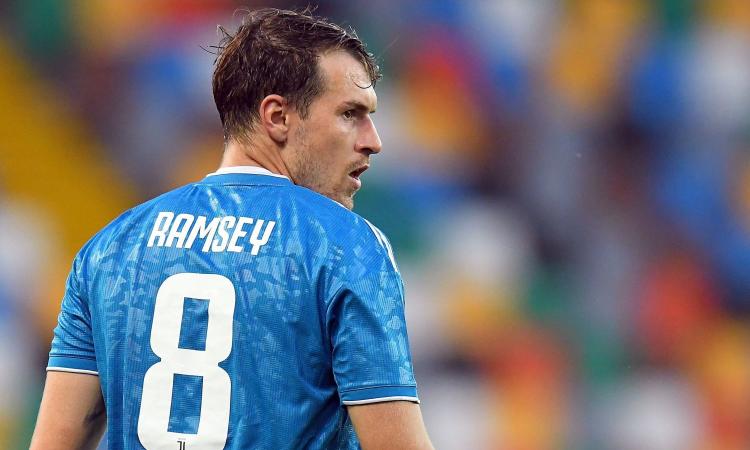 Pirlo, novità Ramsey: si studia il ruolo giusto nella Juve, sarà titolare con la Sampdoria?
