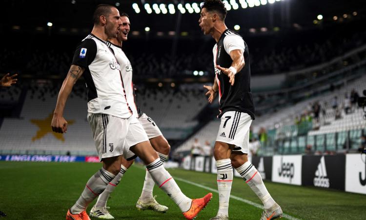 Juve-Lazio: Bonucci e altri due bocciati, Dybala-Ronaldo al top: le pagelle dei giornali