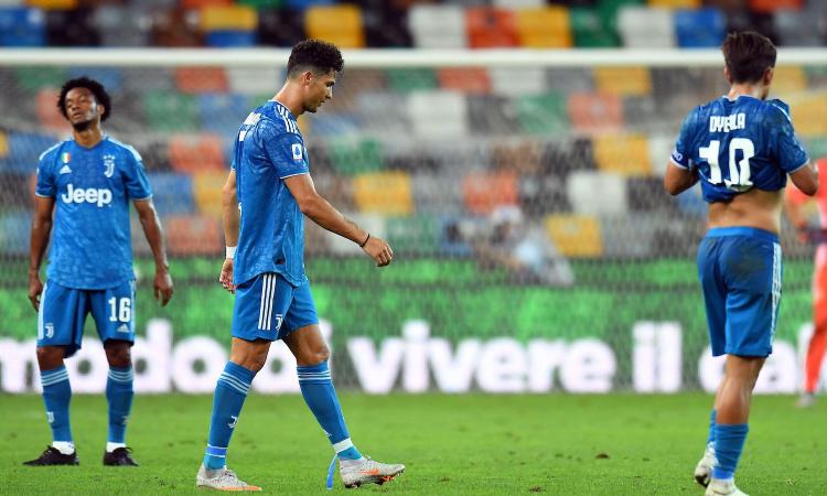 Testa bassa, mugugni e rabbia: Ronaldo è deluso da questa Juve