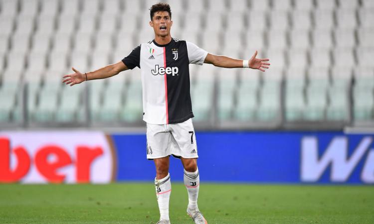 Juventus-Roma: Ronaldo non convocato