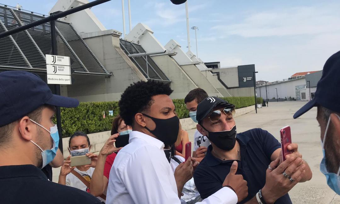 Juve, McKennie e le FOTO della prima settimana alla Continassa