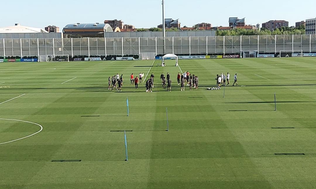 Verso Juve-Samp: allenamento mattutino alla Continassa, il report