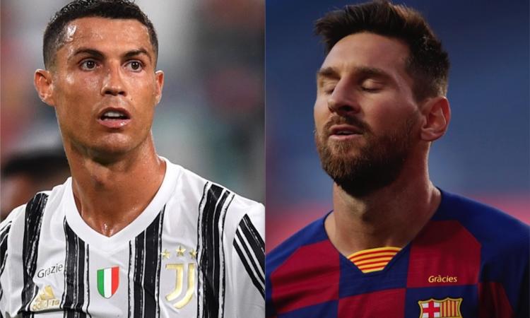 Juve, Ronaldo contro il Barça insegue un record di Messi