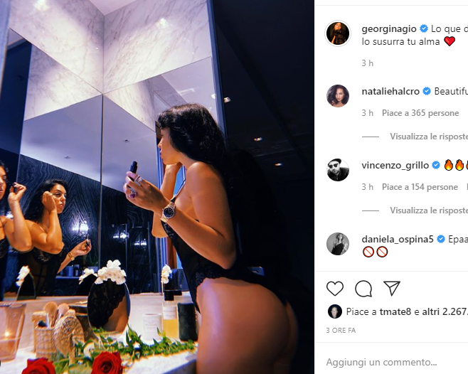 Veste succinta e lato B da urlo, Georgina infiamma i social! E la ex di James... FOTO