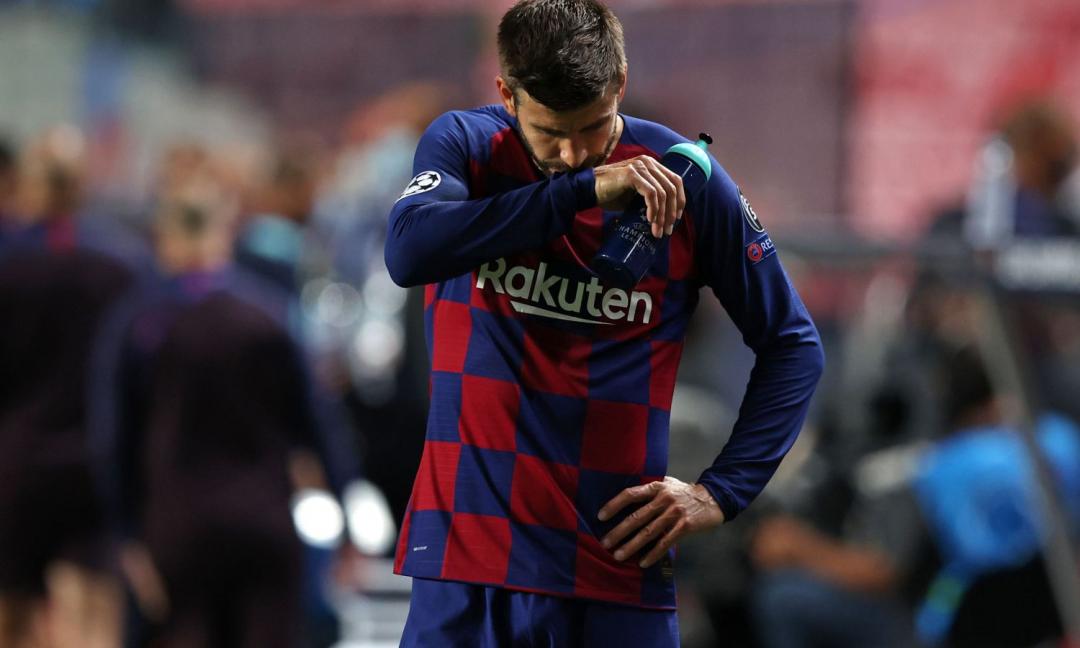Barcellona, Pique fa crack! Problemi al ginocchio, si teme un lungo stop