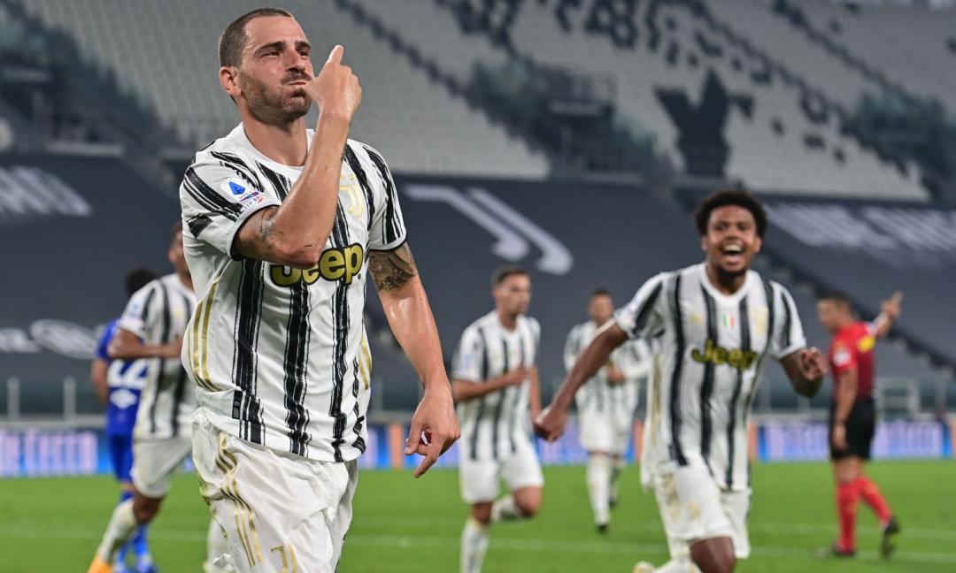 Juventus-Samp 3-0 PAGELLE Kulusevski e Bonucci i migliori, mastino McKennie