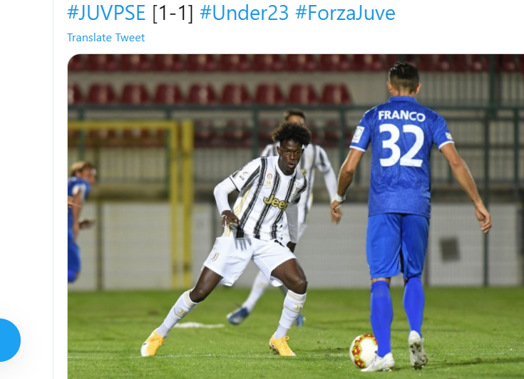 Juve Under 23, UFFICIALE la squalifica di Correia: quante partite salta