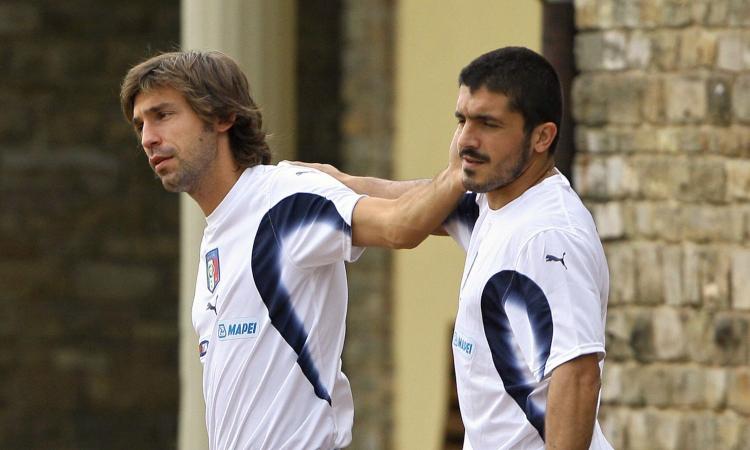 'Bud Spencer-Gattuso e lo schiaffo da Terence Hill-Pirlo'