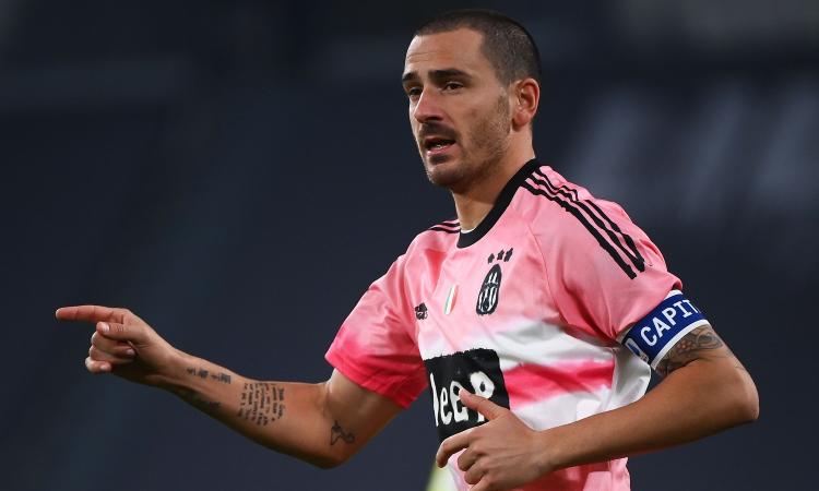 Juve, Bonucci e la FOTO dell’allenamento